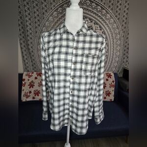 Hollister Boyfriend Fit Flannel